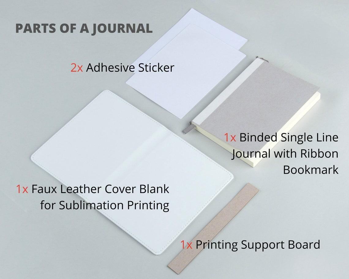 Sublimation Notebook Blank A5 A6 A4 Sublimation Journals Blank , Glossy  Faux Leather Journal Diary Blank for Customize -  Denmark