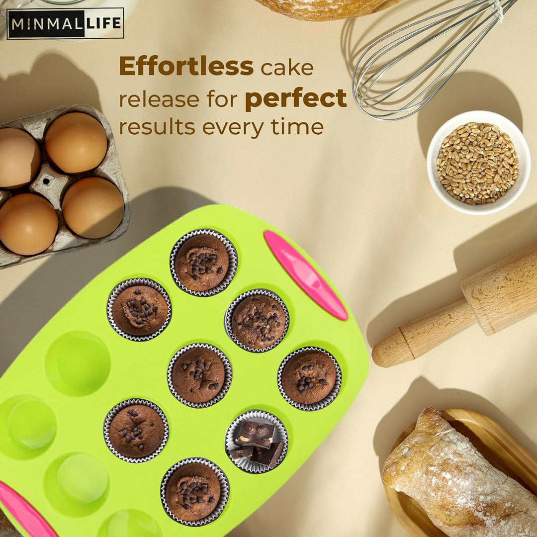 MinmalLife Silicone Non-Stick Baking Pans Set, 5 pc (ONLINE ONLY)