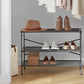 Squared Away 3 Tier Stackable Shoe Rack 26.9 x 12.6 x 19