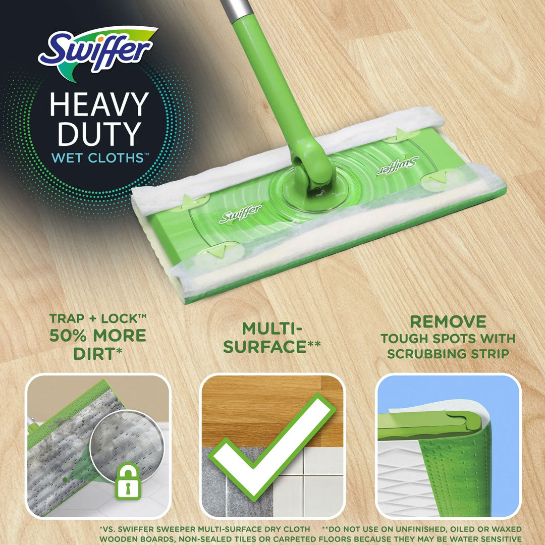 Swiffer Sweeper Wet Cloth 20 ct