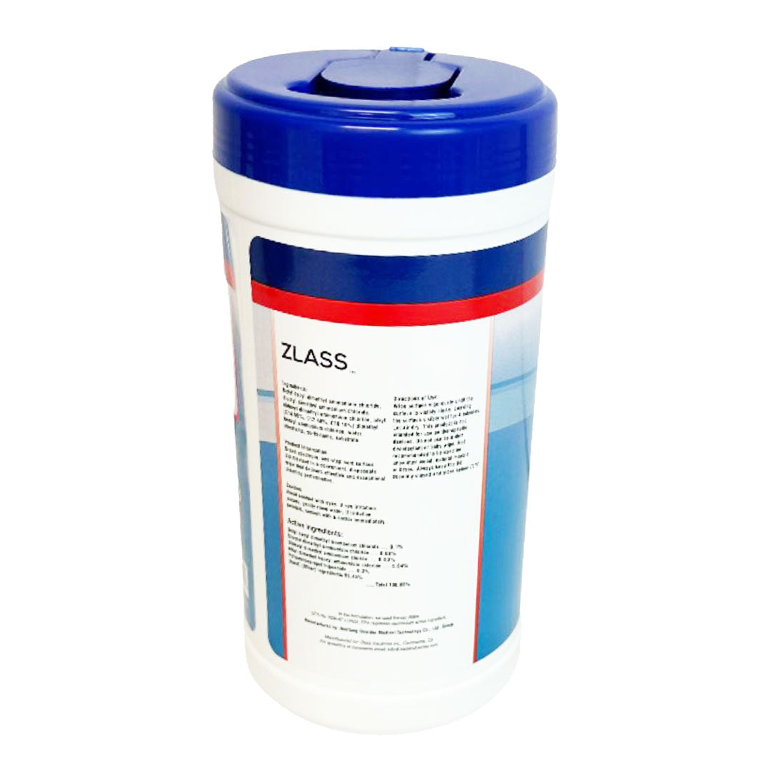 Zlass Disinfectant Wipes 80 wipes